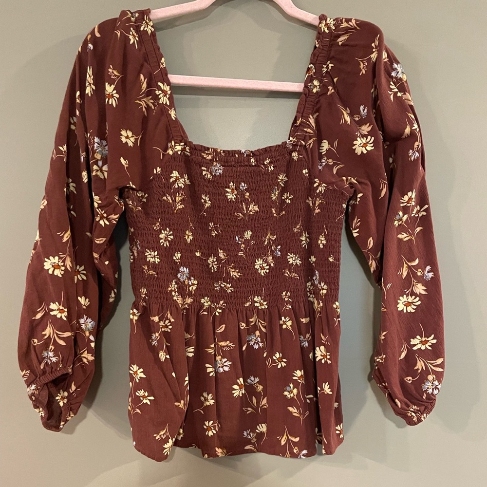 Madewell- blouse, size M